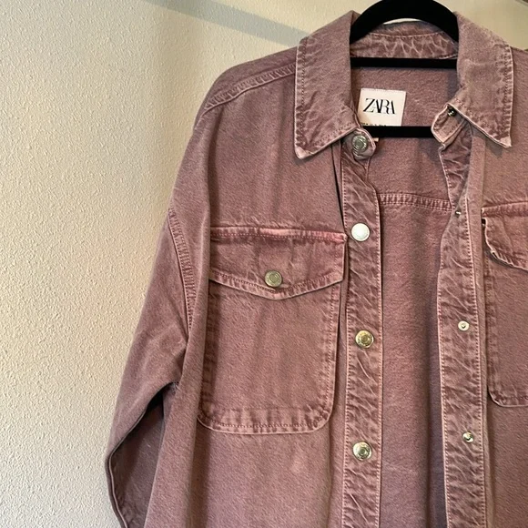 Zara Oversized Shacket - Picture 2 of 5